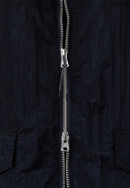 H&M - H&M Atelier: Nylon gilet - navy blue