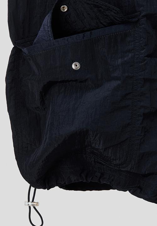 H&M - H&M Atelier: Nylon gilet - navy blue