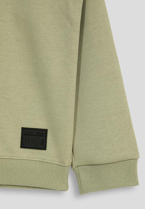 SOVIET - Boys Crew Neck Sweat Top - Lt Sage