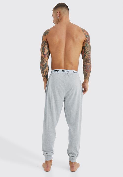 boohooMAN - Man Loungewear Joggers - Grey