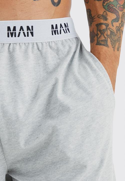 boohooMAN - Man Loungewear Joggers - Grey