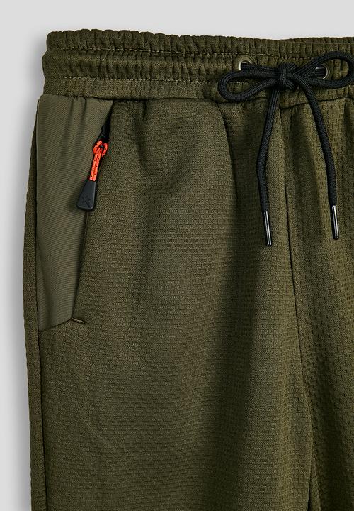SOVIET - Boys Printed Track Pants - Olive