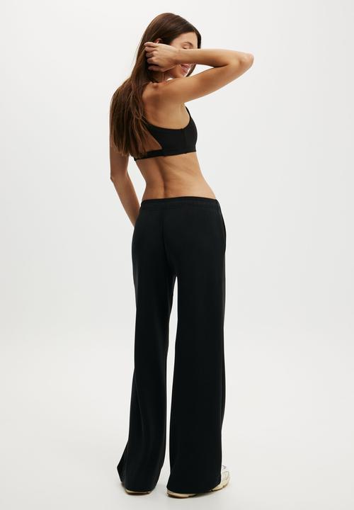 Cotton On - Ultimate Soft Wide Leg Pant - Black