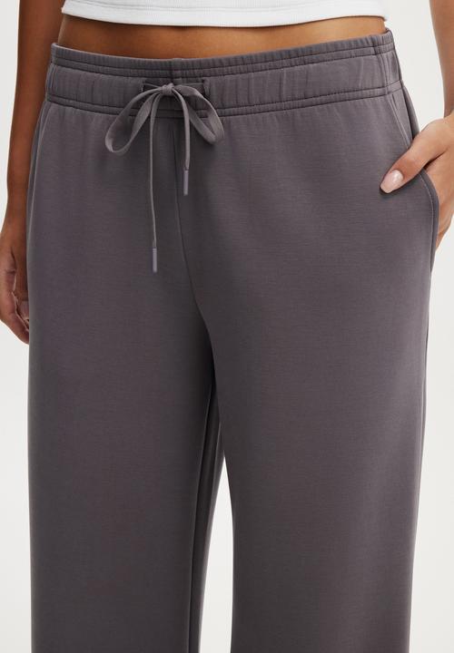 Cotton On - Ultimate Soft Wide Leg Pant - Violet Grey