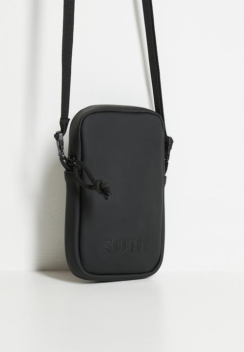 SOVIET - Beale Unisex PU Phone Bag - Black