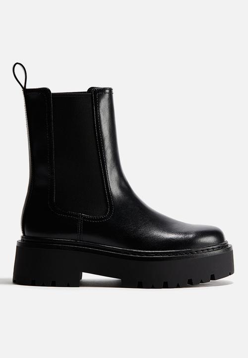 H&M - Chunky chelsea boots - black