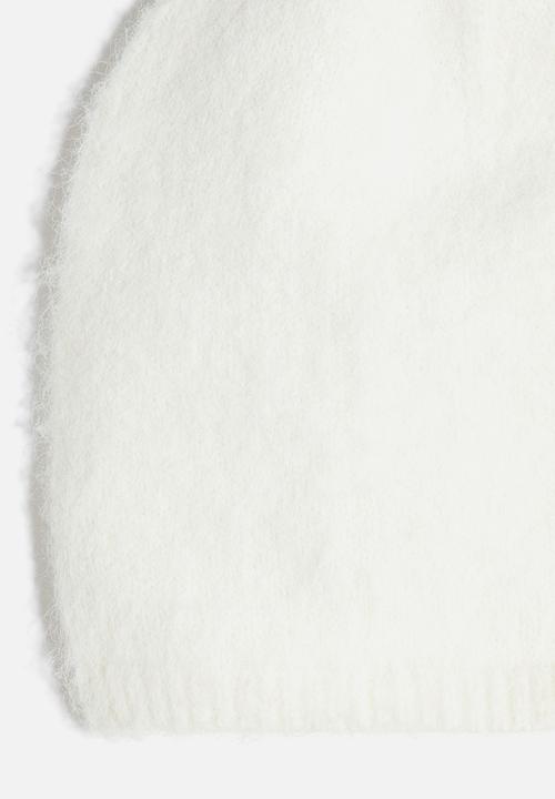H&M - Beanie - white