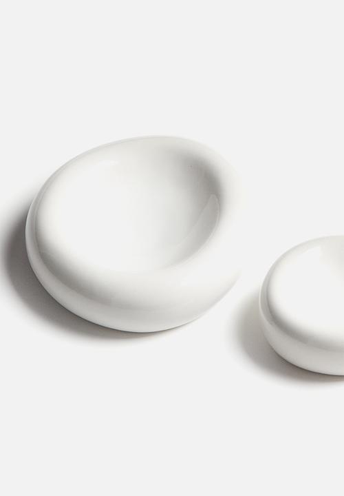 H&M - Small stoneware bowl - white