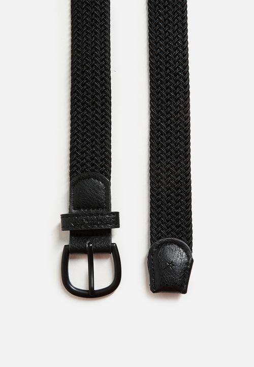 SOVIET -  Eli stretch belt - black