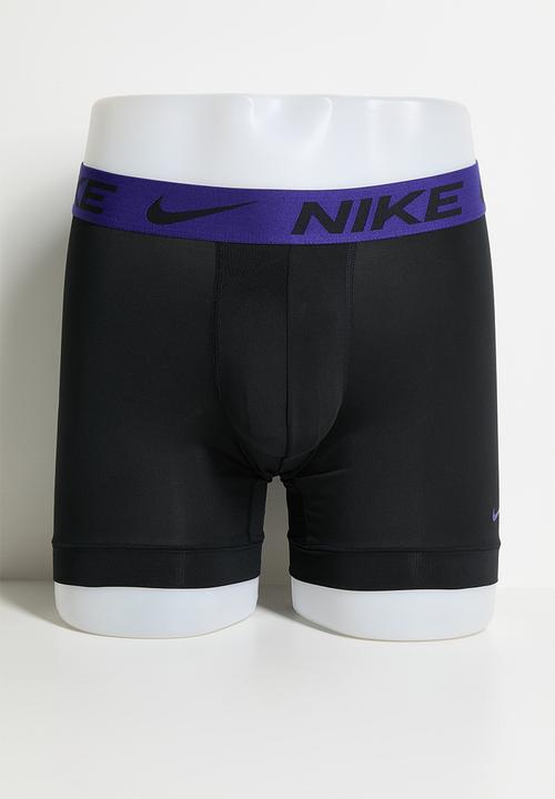 Nike - Boxer brief 3pk - blk mint foam/deep ryal blue/fir wb