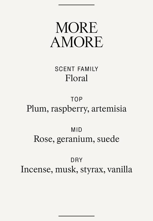 H&M - Scented candle in glass holder - more amore