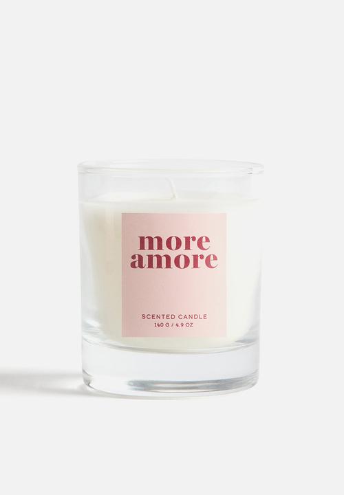 H&M - Scented candle in glass holder - more amore