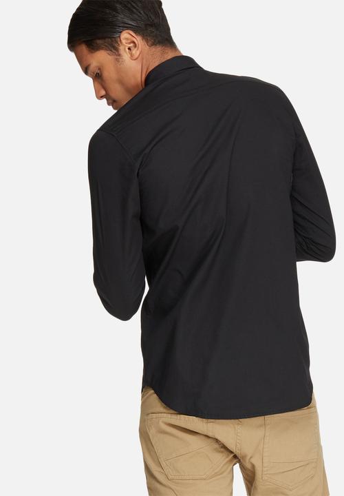 basicthread - Poplin slim fit shirt