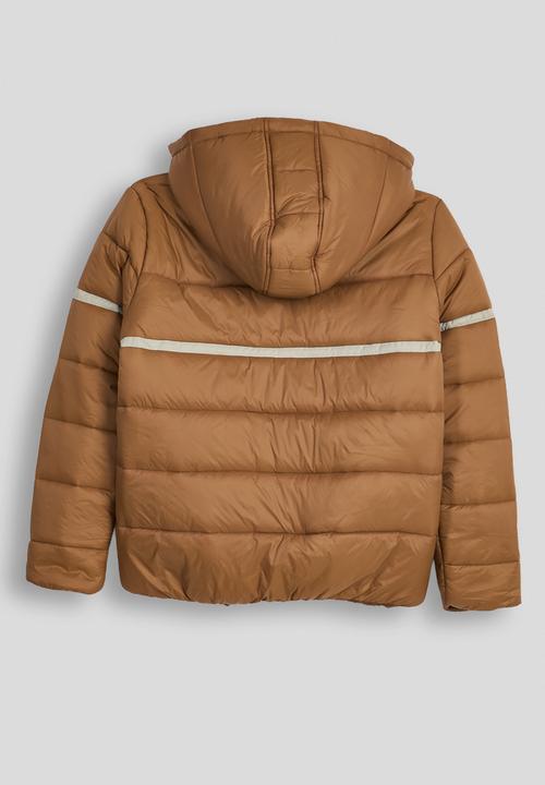 POLO - Boys owen long sleeve puffer jacket - clay