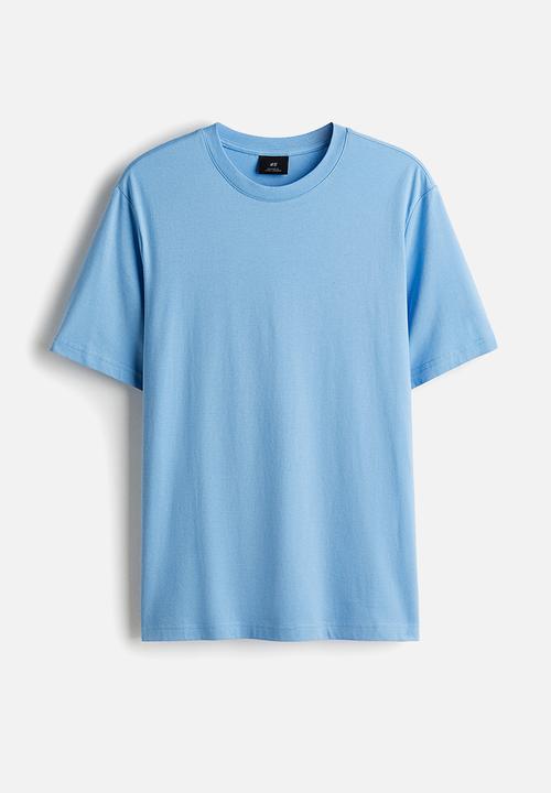 H&M - Regular fit t-shirt - light blue