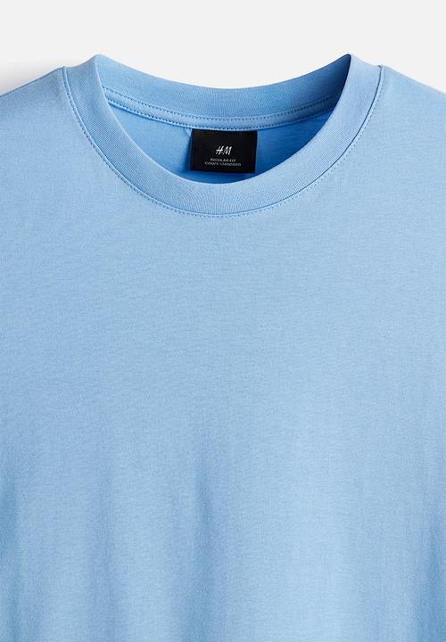 H&M - Regular fit t-shirt - light blue