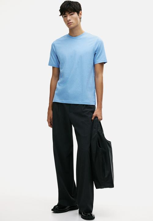 H&M - Regular fit t-shirt - light blue