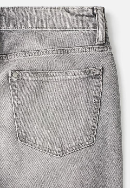 H&M - Straight regular jeans - grey
