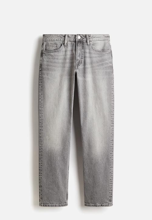 H&M - Straight regular jeans - grey