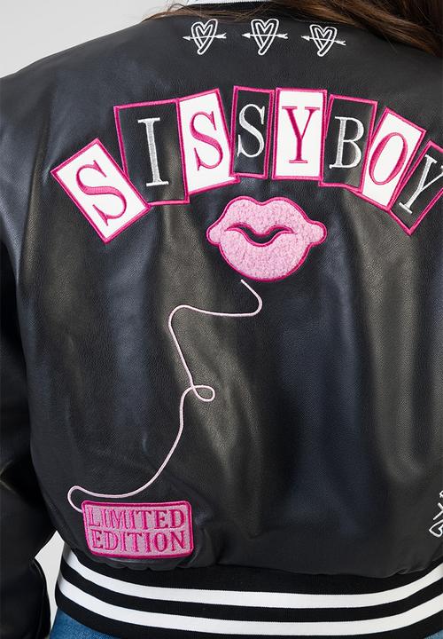 SISSY BOY - It's Electrifying Bomber Jacket - Black