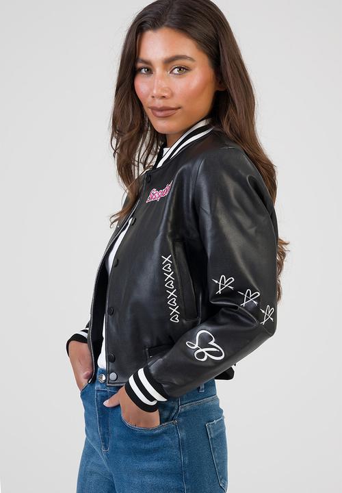 SISSY BOY - It's Electrifying Bomber Jacket - Black