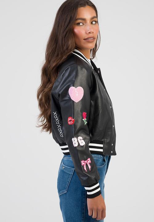 SISSY BOY - It's Electrifying Bomber Jacket - Black