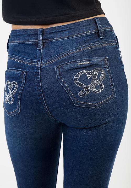 SISSY BOY - Roxy Skinny Jeans - Dark Vintage