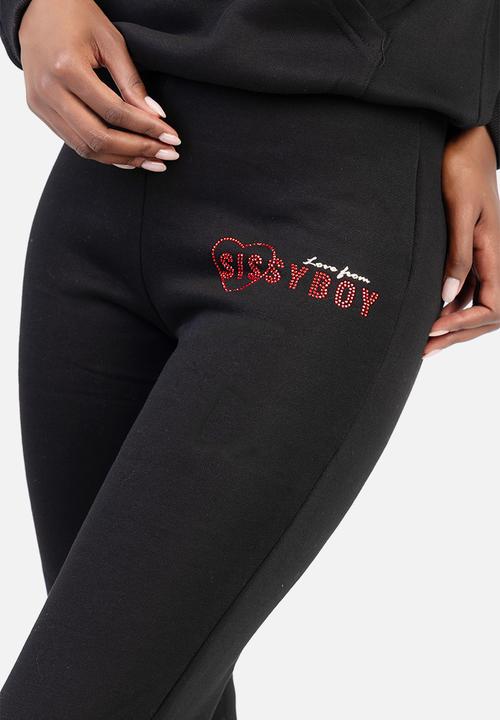 SISSY BOY - Full Speed Track Pants - Black