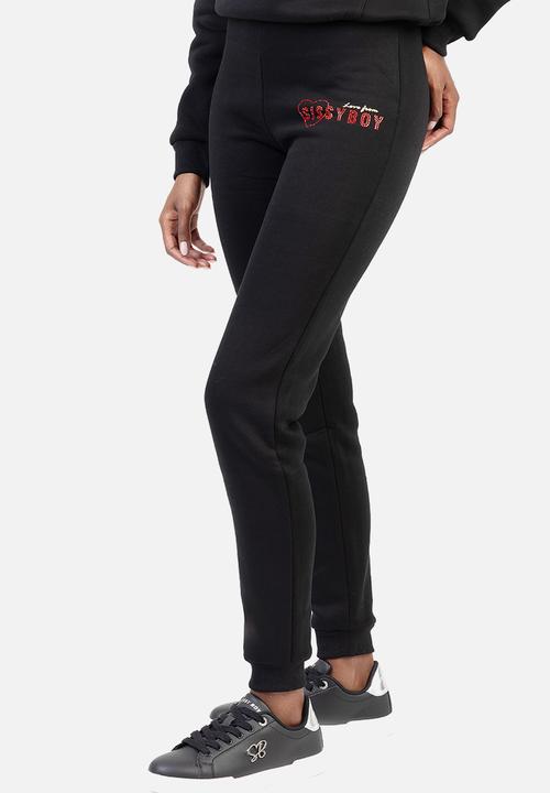 SISSY BOY - Full Speed Track Pants - Black