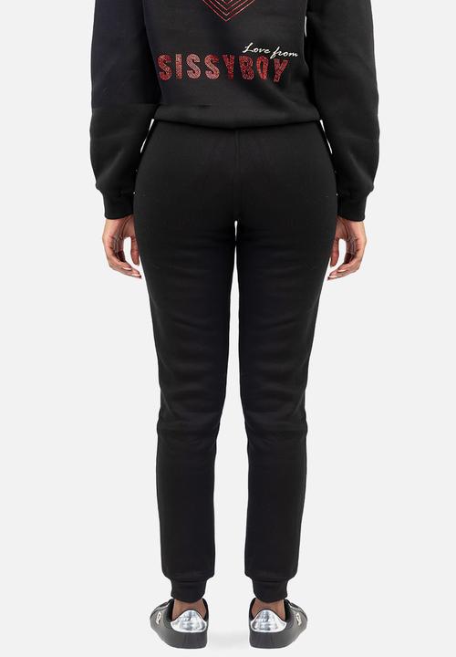 SISSY BOY - Full Speed Track Pants - Black