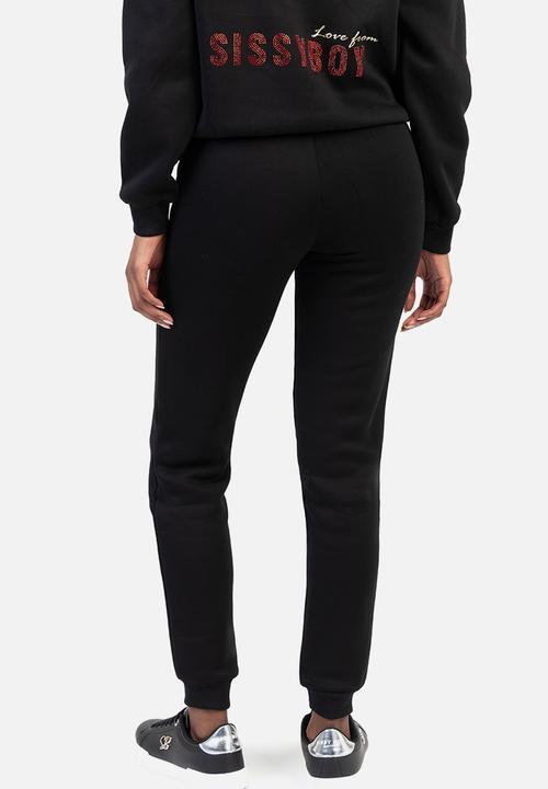 SISSY BOY - Full Speed Track Pants - Black