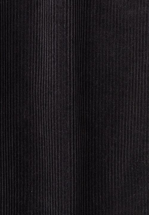 H&M - Relaxed fit corduroy trousers - black