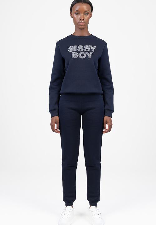 SISSY BOY - Hard To Forget Sweatshirt - Navy