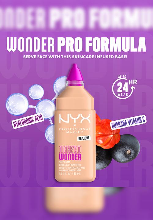 NYX Professional Makeup - Make 'Em Wonder Foundation - Light