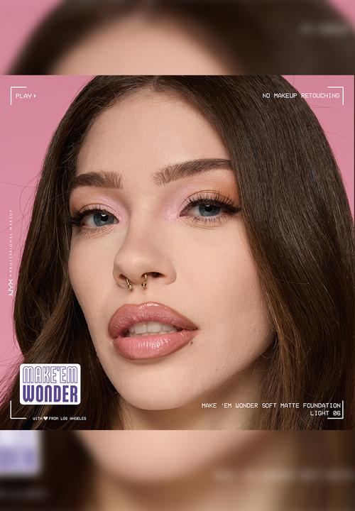 NYX Professional Makeup - Make 'Em Wonder Foundation - Light