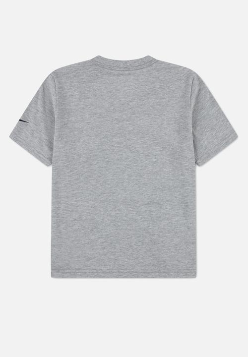Nike - Nkb I Am Sport Boxy Graphic Tee - Dk Grey Heather