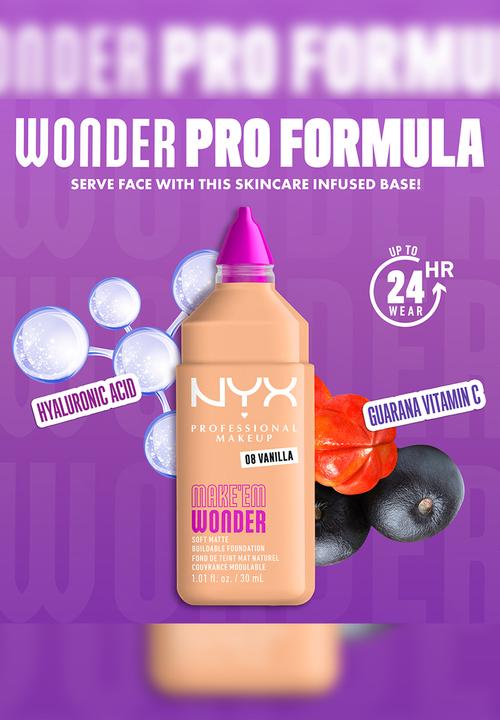 NYX Professional Makeup - Make 'Em Wonder Foundation - Vanilla