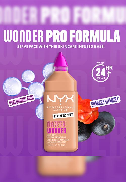 NYX Professional Makeup - Make 'Em Wonder Foundation - Classic Ivory