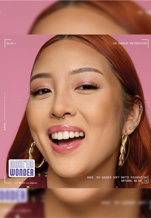 NYX Professional Makeup - Make 'Em Wonder Foundation - Natural Beige