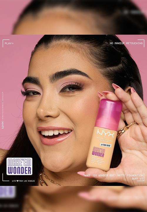 NYX Professional Makeup - Make 'Em Wonder Foundation - Buff