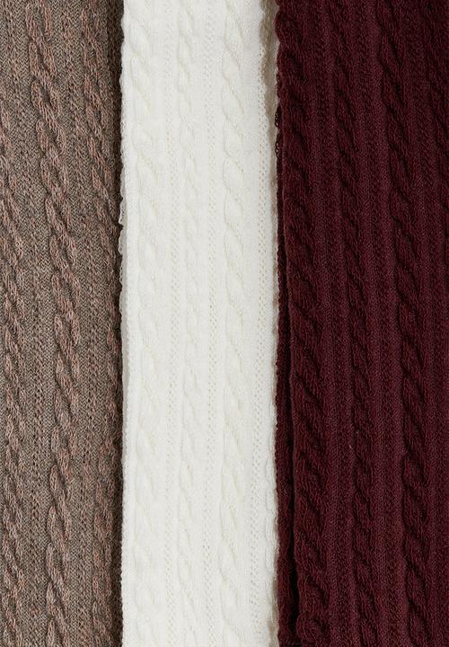 H&M - 3-pack tights - multi