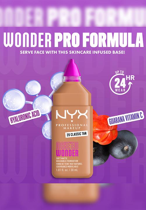 NYX Professional Makeup - Make 'Em Wonder Foundation - Classic Tan