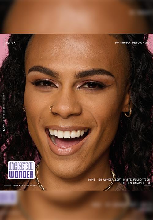 NYX Professional Makeup - Make 'Em Wonder Foundation - Golden Caramel