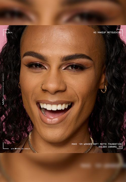 NYX Professional Makeup - Make 'Em Wonder Foundation - Golden Caramel