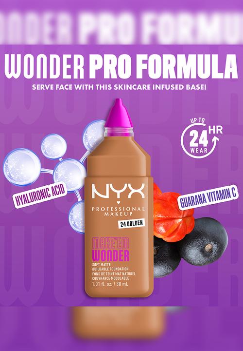 NYX Professional Makeup - Make 'Em Wonder Foundation - Golden