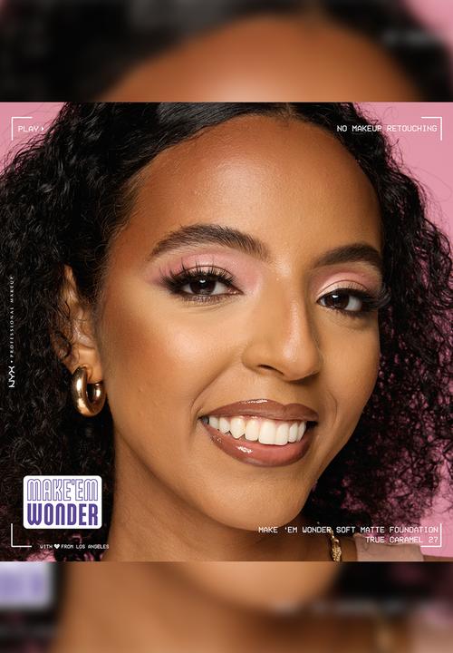 NYX Professional Makeup - Make 'Em Wonder Foundation - True Caramel