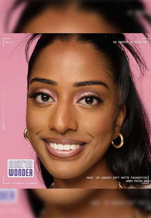 NYX Professional Makeup - Make 'Em Wonder Foundation - Warm Pecan