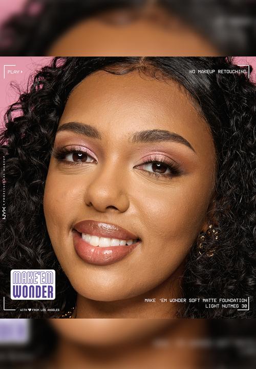 NYX Professional Makeup - Make 'Em Wonder Foundation - Light Nutmeg