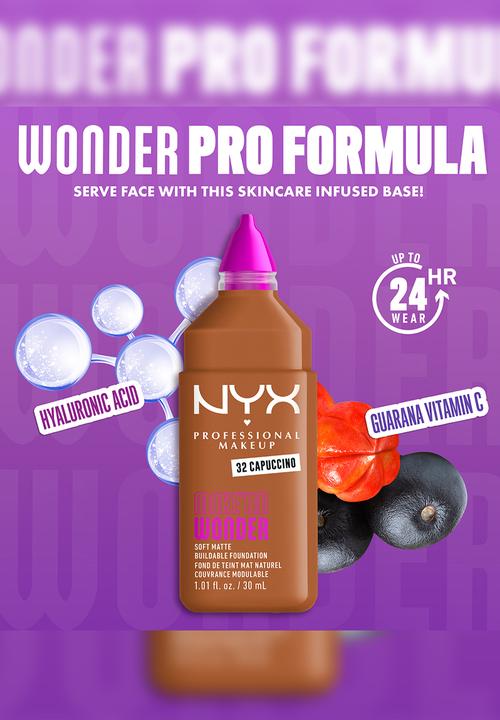 NYX Professional Makeup - Make 'Em Wonder Foundation - Cappuccino