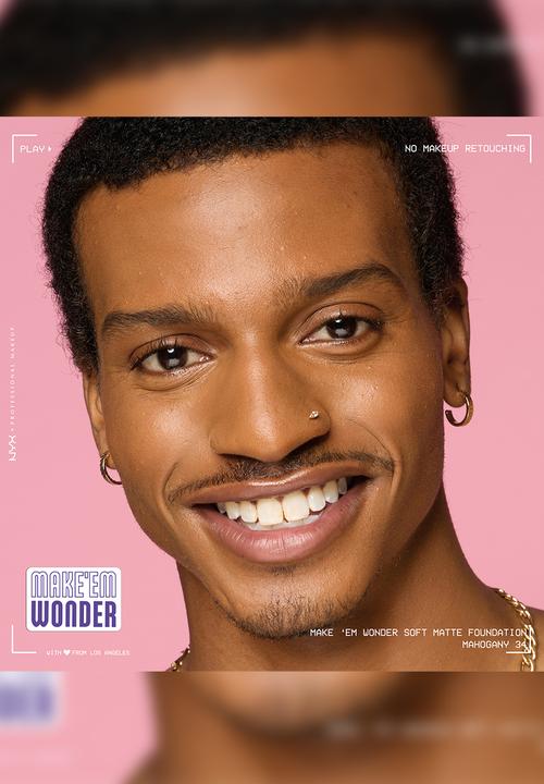 NYX Professional Makeup - Make 'Em Wonder Foundation - Mahogany